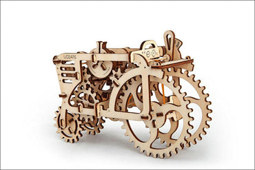 UGEARS Tractor Mechanical Wooden Model Kit 70003