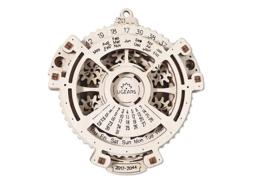 UGEARS Date Navigator Mechanical Wooden Model Kit 70036