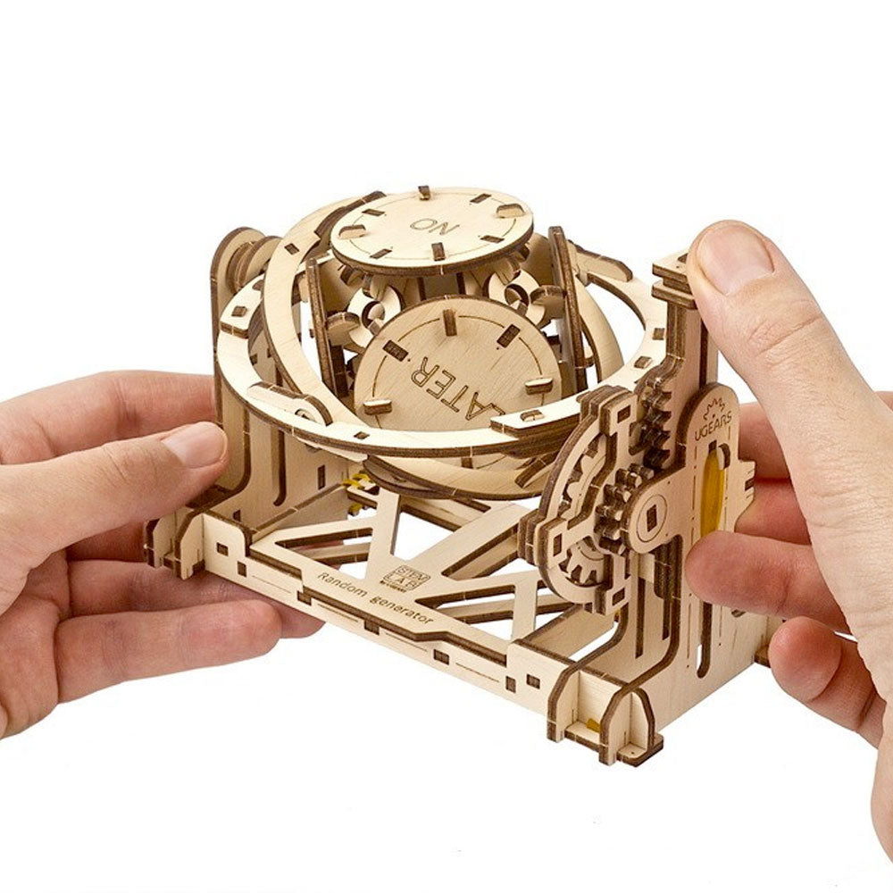 UGEARS Stem lab Random Generator  Wooden Mechanical Model Kit 70146