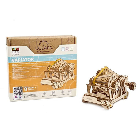 UGEARS Stem lab Variator Wooden Mechanical Model Kit  70147