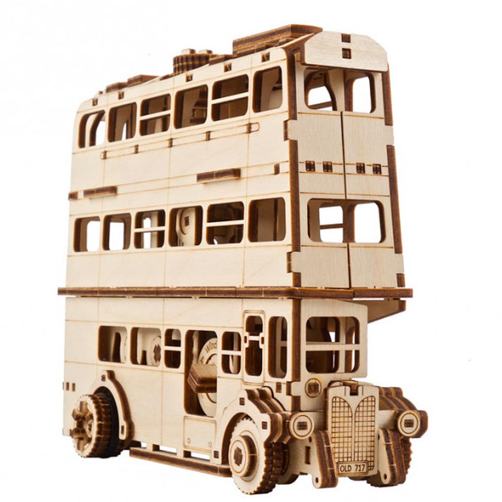 UGEARS 70172 Harry Potter Knight Bus Mechanical  Wooden Model Kit