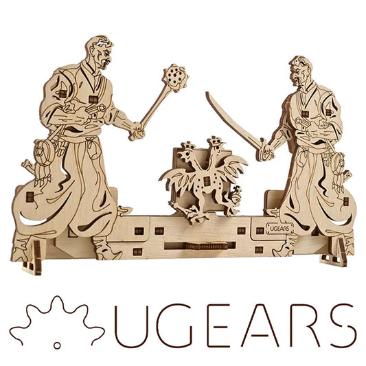 UGEARS 70182 Battle for Freedom Wooden Mechanical  Model Kit
