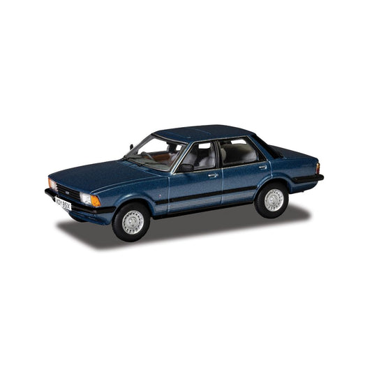 Corgi VA15007 Vanguards Ford Cortina Mk5 2.3 Ghia Titan Blue 1:43