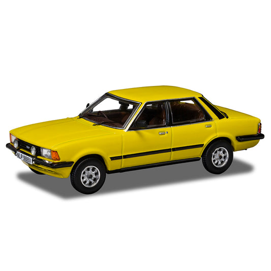 Corgi VA15008 Ford Cortina Mk5 1.3, Prairie Yellow 1:43 Diecast Model