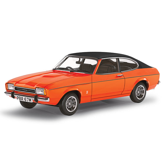 Corgi Ford Capri Mk2 3L Ghia Automatic Sebring Red 1:43 Diecast Model VA15401