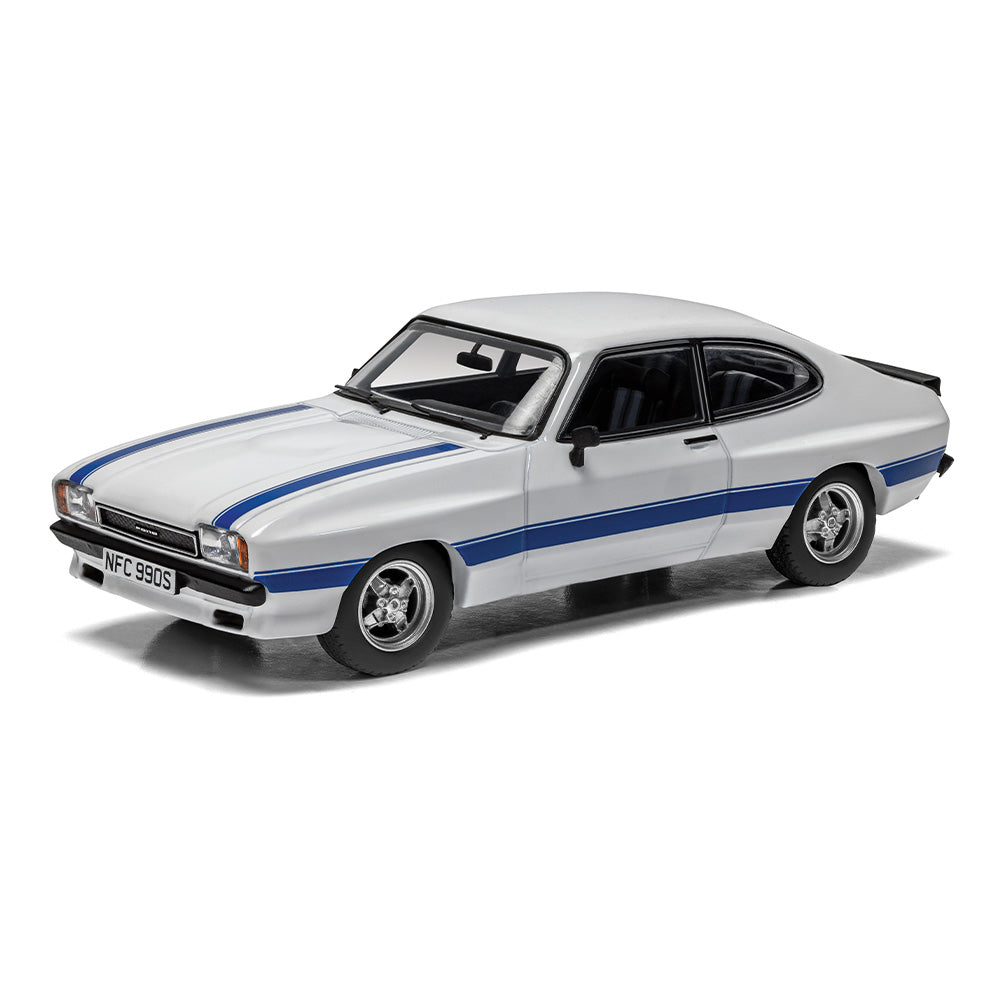 Corgi Ford Capri Mk2 3.0S X-Pack (Series X) Diamond White Diecast Model VA15412