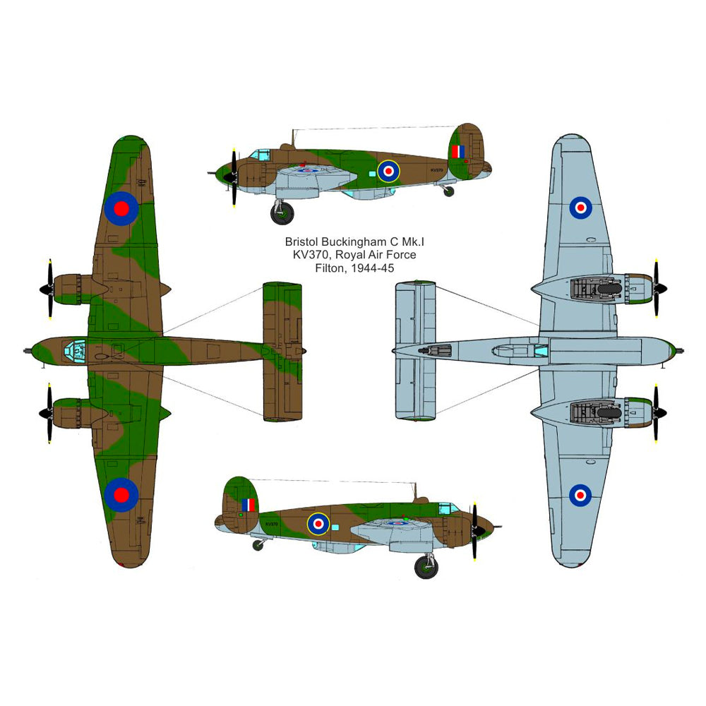 Valom Bristol Buckingham B.I/C Mk.I 1:144 Model Kit 14434