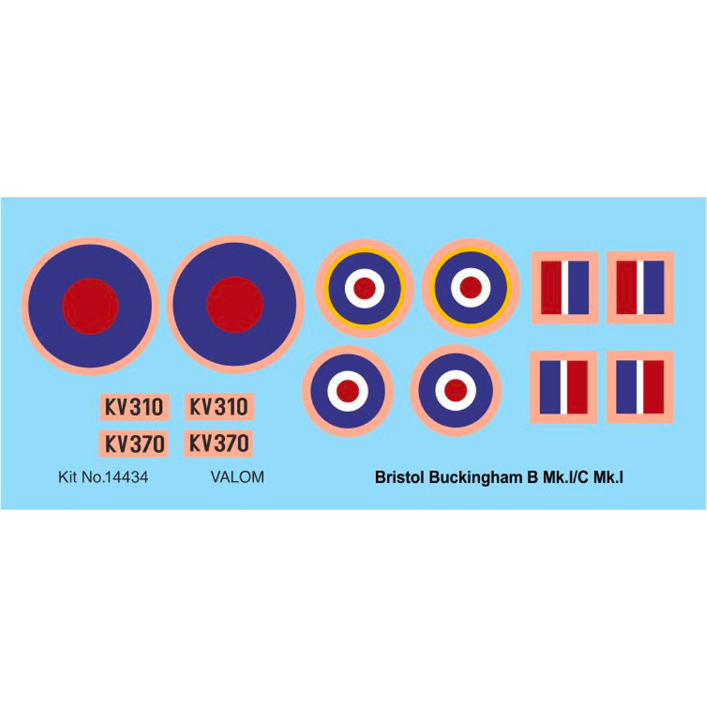 Valom Bristol Buckingham B.I/C Mk.I 1:144 Model Kit 14434