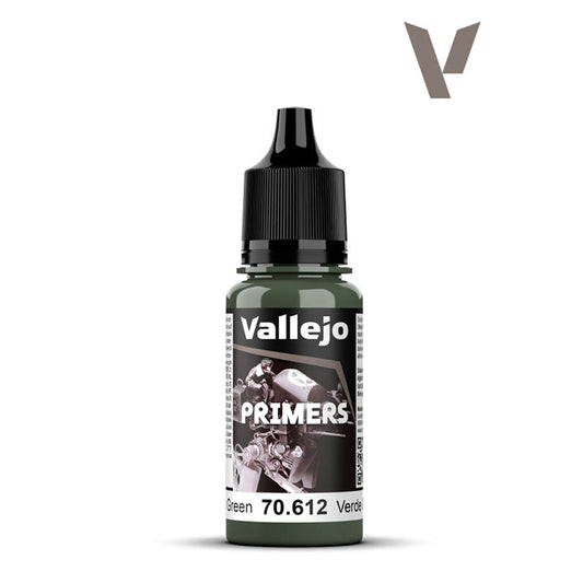 Vallejo Primer - Nato Green FS34094 18ml Model Paint Acrylic Polyurethane 70612