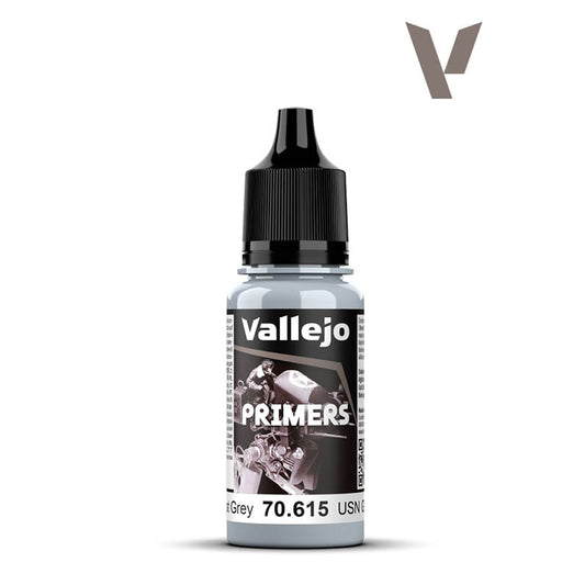Vallejo Primer - USN Light Ghost Grey FS36375 18ml Model Paint Acrylic 70615