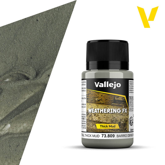 Vallejo Weathering FX - Industrial Thick Mud 40ml 73809