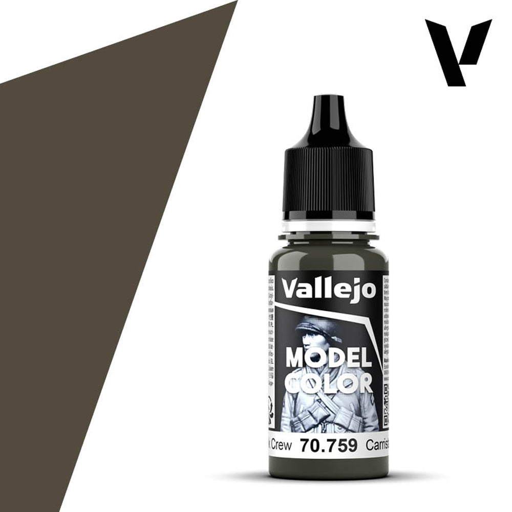 Vallejo 759 Model Colour German Tank Crew 18ml Acrylic Paint