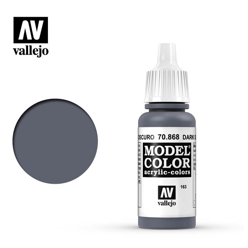 Vallejo 868 Model Colour Dark Sea Green 18ml Paint Dropper Bottle
