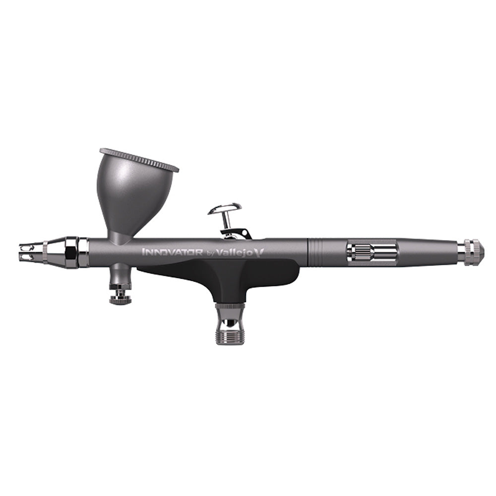 Vallejo Innovator 2-in-1 Airbrush 90001 Premium Compressor Bundle Kit