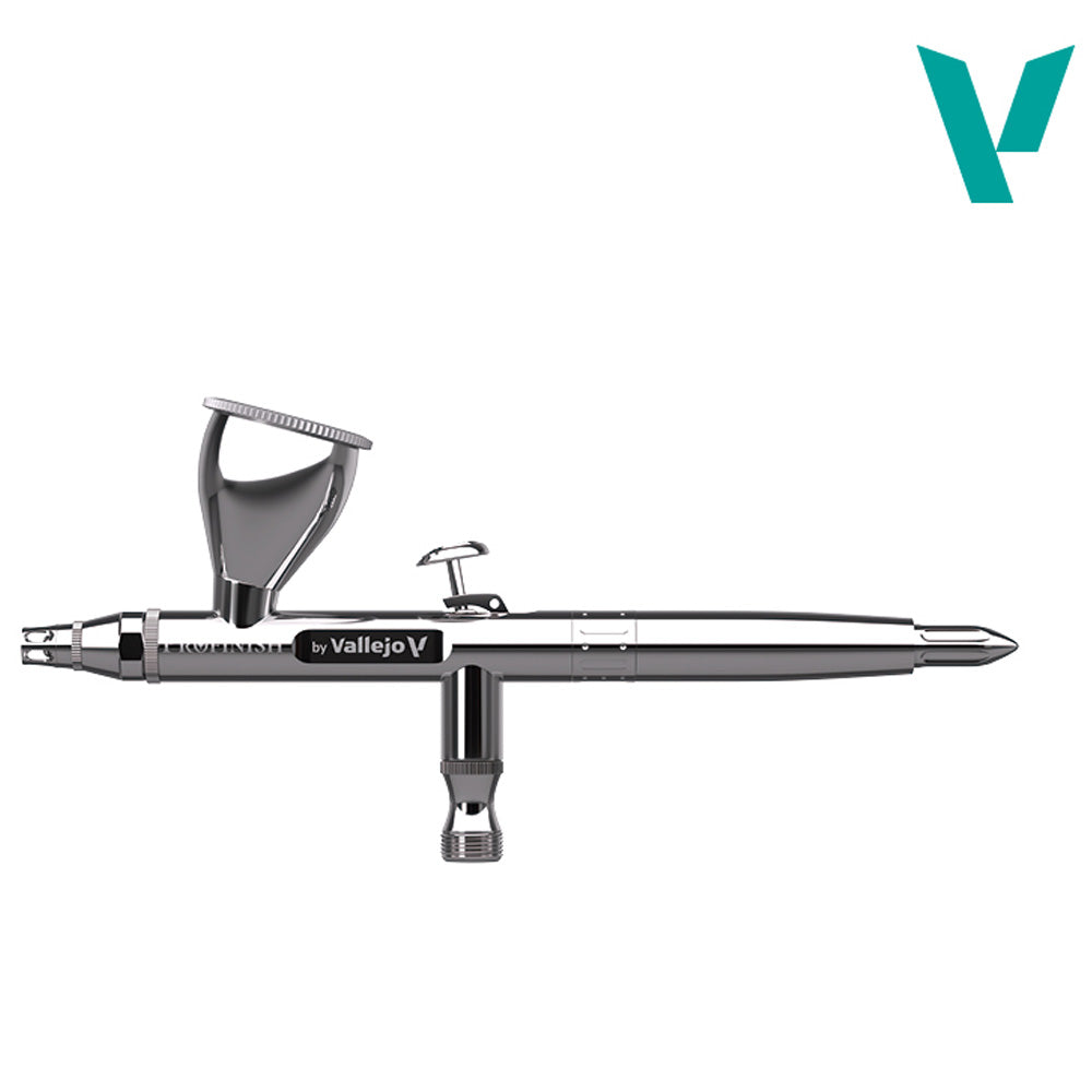 Vallejo Profinish 2-in-1 Airbrush 90002 Standard Compressor Bundle Kit