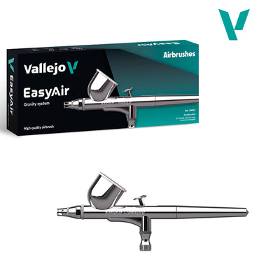 Vallejo EasyAir 2-in-1 Airbrush 90003 Premium Compressor Bundle Kit
