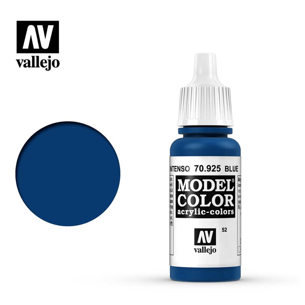 Vallejo 925 Model Colour Blue 18ml Paint Dropper Bottle