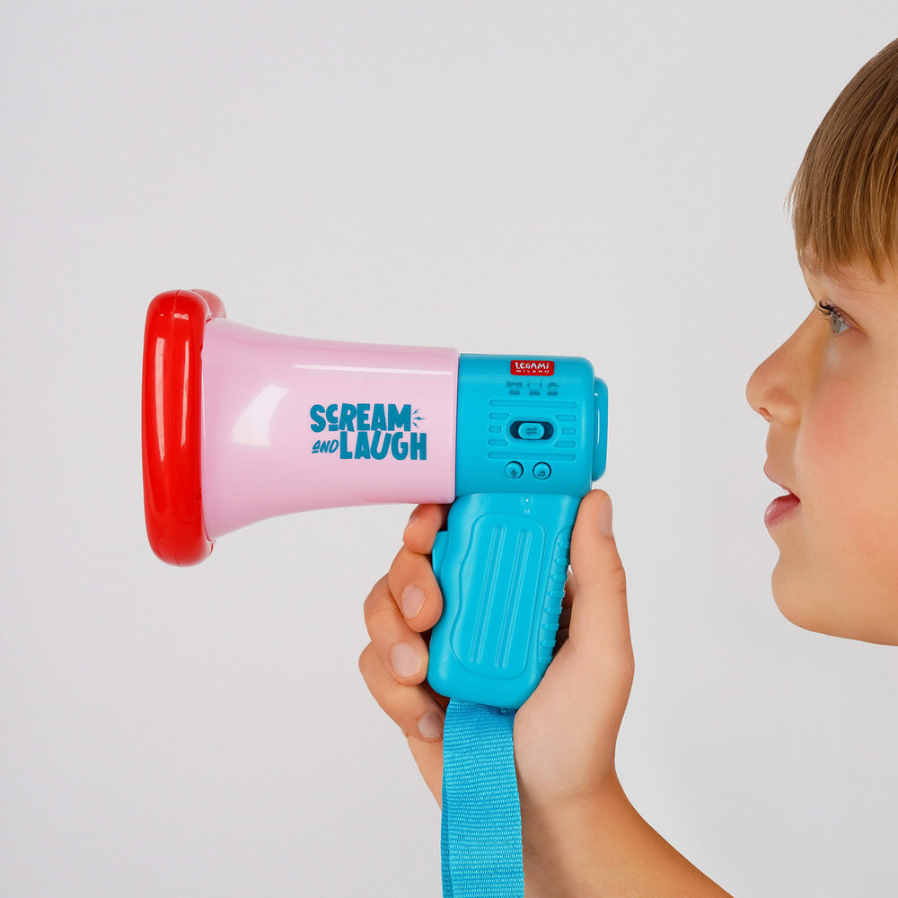 Legami “Scream and Laugh” Voice-Changing Megaphone Toy