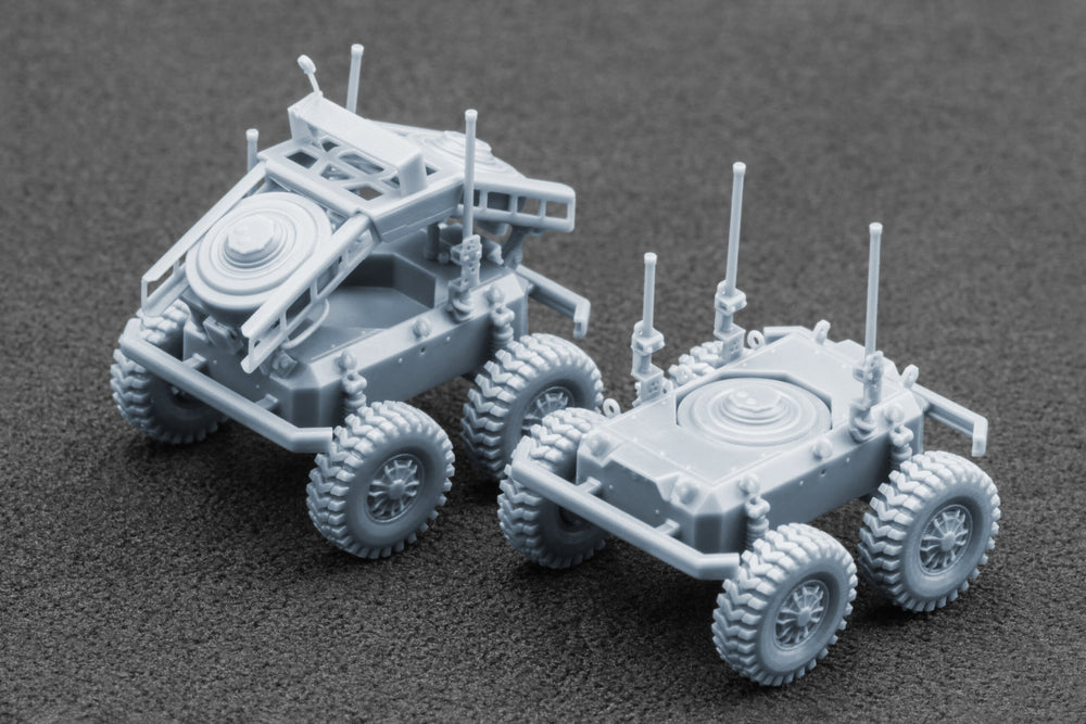 ScaleX UGV Ratel S Mine Laying and Kamikaze 2x 1:35 3D Printed Model Kit