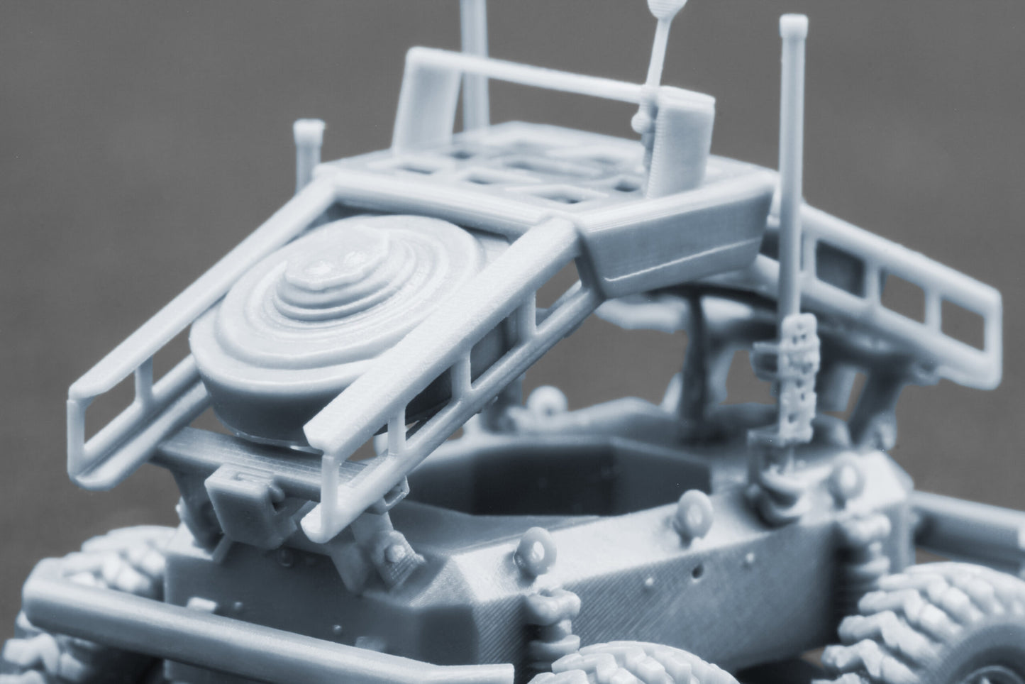ScaleX UGV Ratel S Mine Laying and Kamikaze 2x 1:35 3D Printed Model Kit