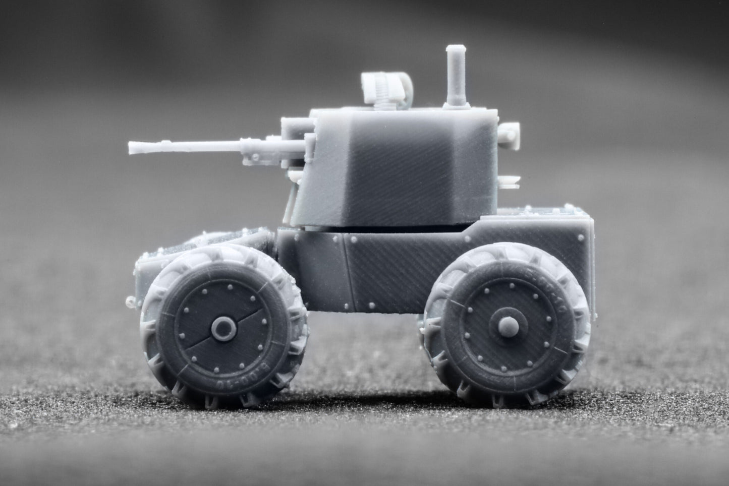 ScaleX UGV "LIUT" PKT 4x 1:72 3D Printed Model Kit VG 72001