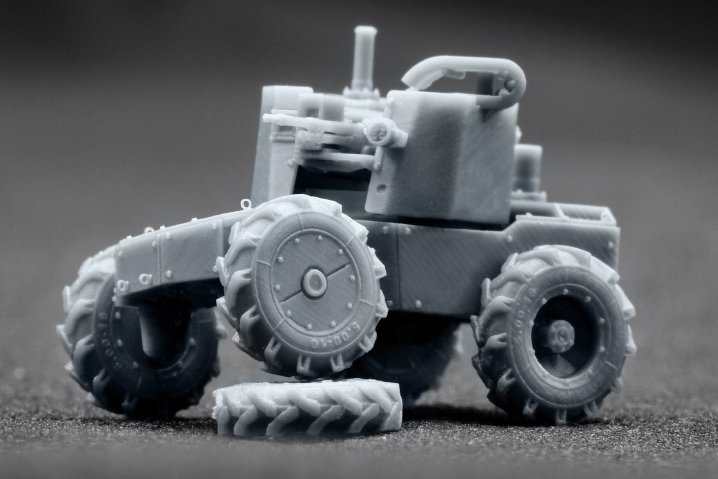 ScaleX UGV "LIUT" MAG and PKT 4x 1:72 3D Printed Model Kit VG 72003