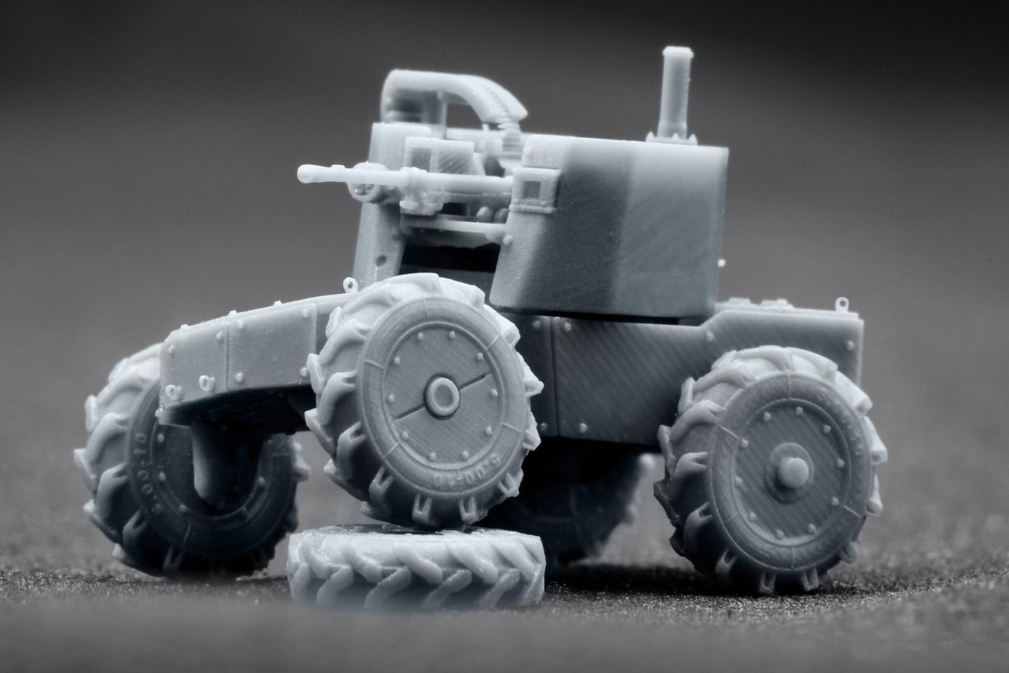 ScaleX UGV "LIUT" MAG and PKT 4x 1:72 3D Printed Model Kit VG 72003