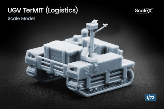 ScaleX UGV "TerMIT" Logistic 1:72 3D Printed Model Kit VG 72005