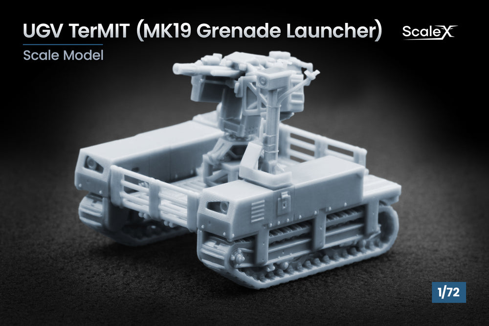ScaleX UGV "TerMIT" MK-19 1:72 3D Printed Model Kit VG 72007