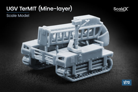 ScaleX UGV "TerMIT" "Mine delivery" 1:72 3D Printed Model Kit VG 72008