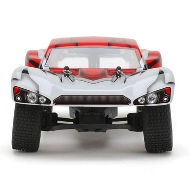 VEKO Mini SC 2WD RTR 1:24 Short Crouse Truck RC Car Toy w/Gyro - Red