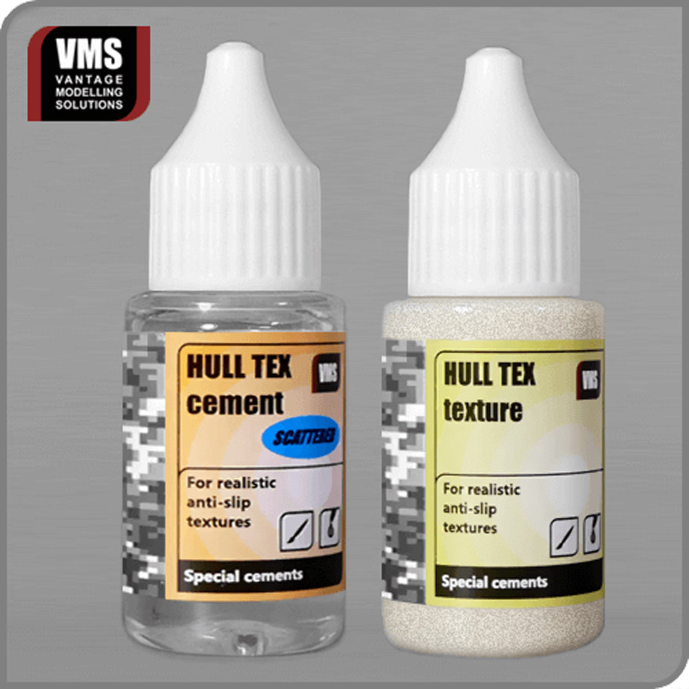 VMS Hull Tex Scattered Set for Model Anti-Slip Textures 20ml CM03SC