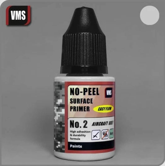 VMS No-Peel Primer No.2 Aircraft Grey 30ml PR02s