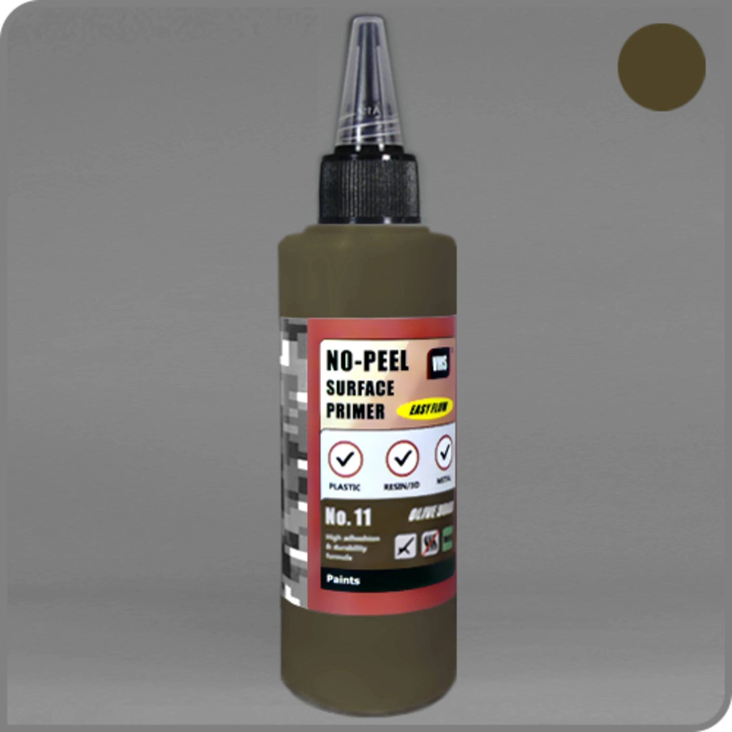 VMS No-Peel Primer No.11 Olive Drab 100ml PR11