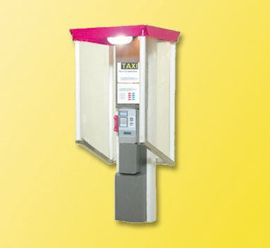 Viessmann 1373 eMotion Telephone Booth with LED Lighting HO