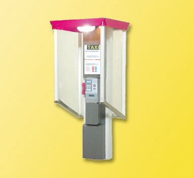 Viessmann 1373 eMotion Telephone Booth with LED Lighting HO