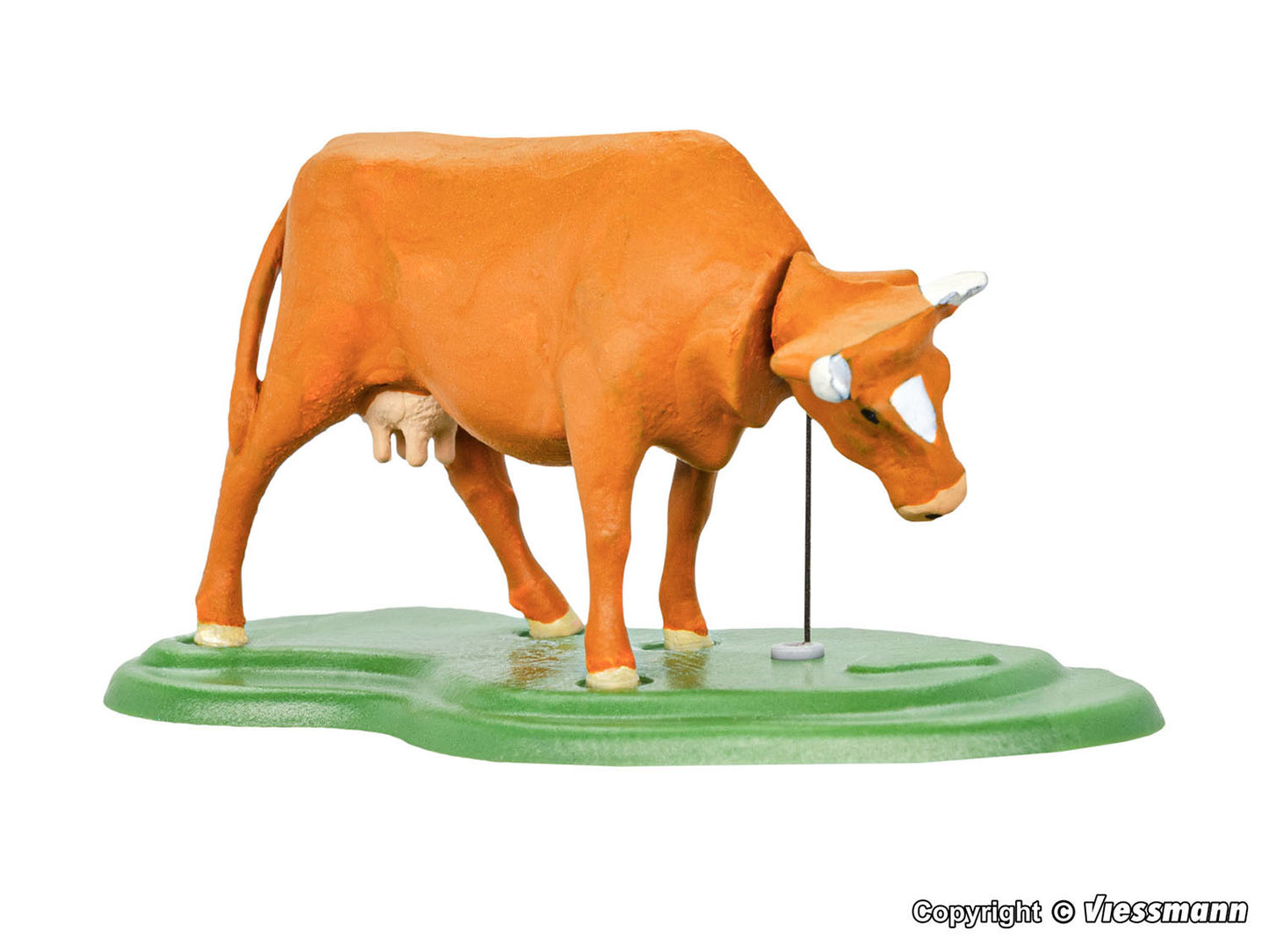 Viessmann eMotion Brown Cow with Moving Head HO Gauge VN1582