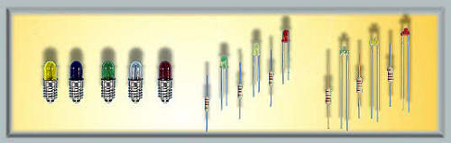 Viessmann 3510 Bulb Clear White 18v 40mA (5)