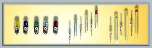 Viessmann 3510 Bulb Clear White 18v 40mA (5)