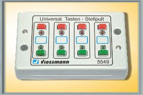 Viessmann 5549 Universal Push Button Panel Feedback 2 Aspects