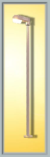 Viessmann 60921 Modern Street Light 100mm Plug-In Socket LED White HO