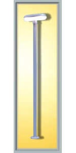 Viessmann 63641 Platform Lamp 70mm Plug-In Socket LED White HO