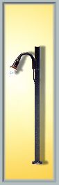 Viessmann 6460 Wood Post Lamp 56mm N Gauge