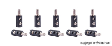 Viessmann 6877 Plugs Black (10)