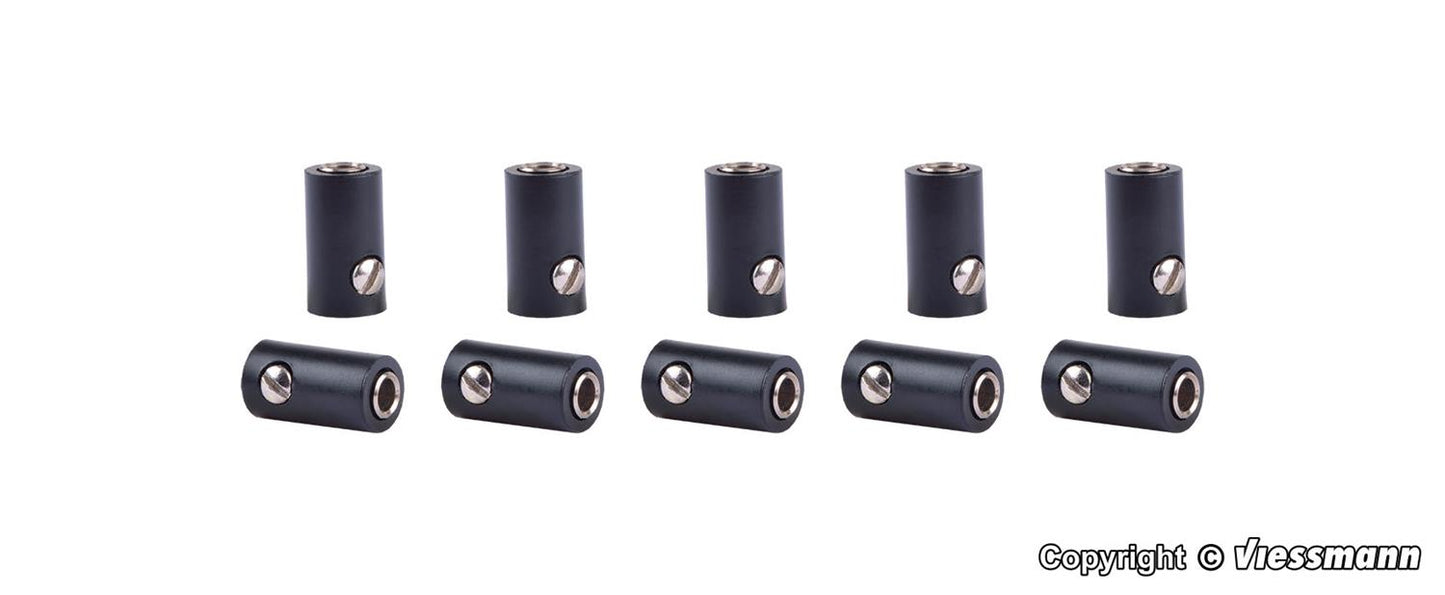 Viessmann 6886 Sockets Black (10)