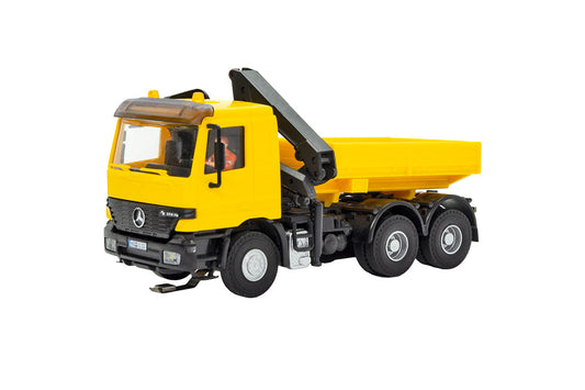 Viessmann CarMotion MB Actros Crane Truck w/Lighting VN8023 HO Gauge