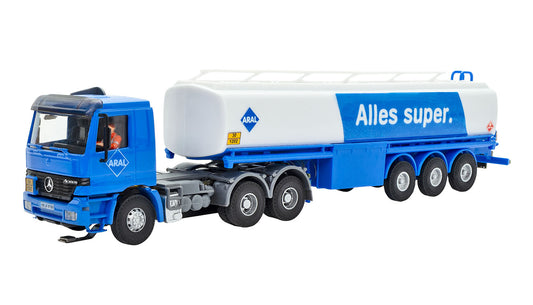 Viessmann CarMotion MB Actros ARAL Petrol Tanker VN8033 HO Gauge