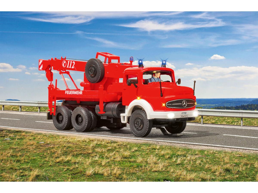 Viessmann CarMotion MB Fire Recovery Crane w/Lighting VN8052 HO Gauge