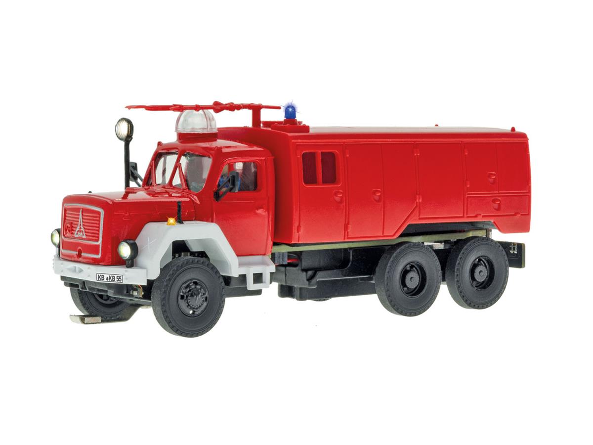 Viessmann CarMotion Magirus Deutz Jupiter 3 Axle Fire Engine VN8055 HO Gauge