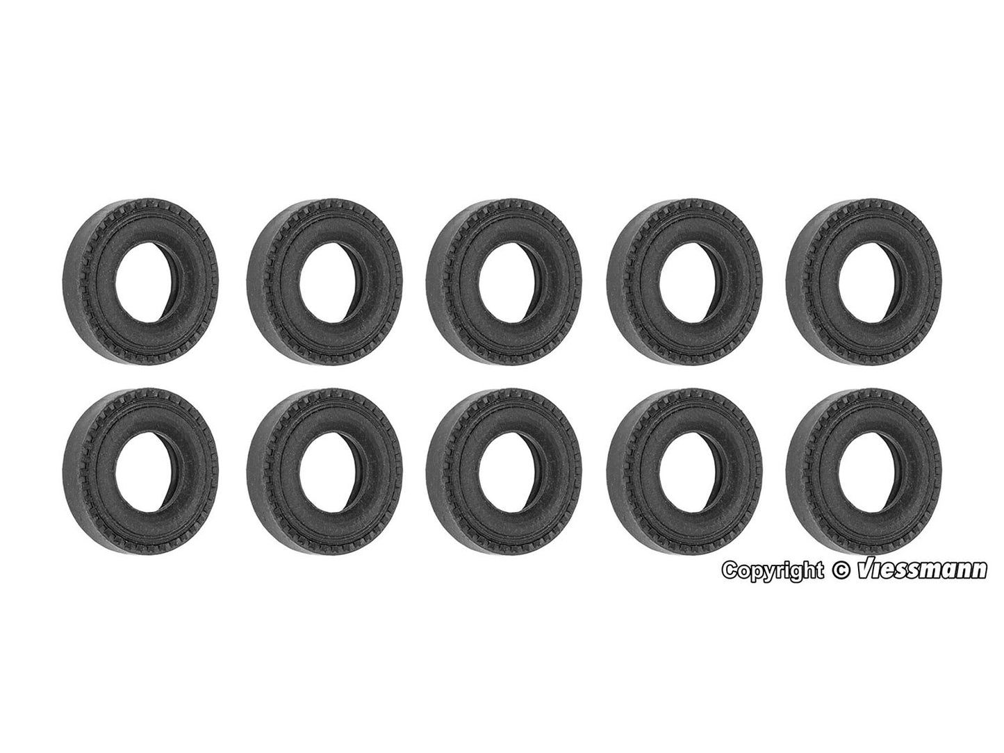 Viessmann CarMotion Tyres (10) HO Gauge VN8425